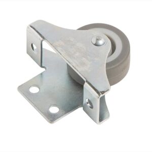 B0F89KD1CB--MySouqEg -Store Fixed 4 Pcs Rolling Casters, Small Casters, one Way Furniture Moving Forward and Back Only Base - Wheel Diameter 2.5 cm = I Inche