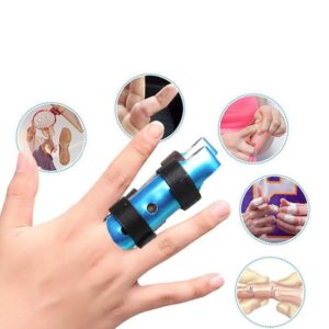 Adjustable Finger Splint Support, Aluminium Foam Immobilization Brace,  (Large 9.5Cm)-B0F79PQK1W