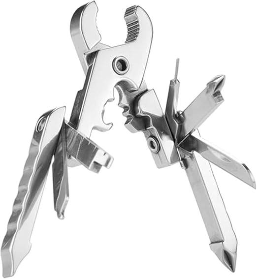 B0CFGC6R4K-MySouq-Store [ 1Pc ] Swiss EDC Tech Portable Pocket Mini 15 In 1 Folding Pliers Screwdriver Combination Kit Outdoor Multifunction Tool Gear