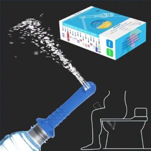 B0D2BSV9S2-Pocket Bidet Sprayer Personal Cleaner Hand Held Seat Toilet Bidet Tackle Hygiene Washing Travel EVA Wash Nozzle [Random Color]