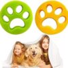 B0F8NCF5HN-- Click to see full view  2-Pack Pet Sticker Clothes Dust Remover Washable Reusable Lint Dog Hair Filter Ball Washing Machine Accessories Random Color