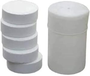 -- 1Kilos -5 Pieces, Pool Chlorine Tablets & Water Cleaning