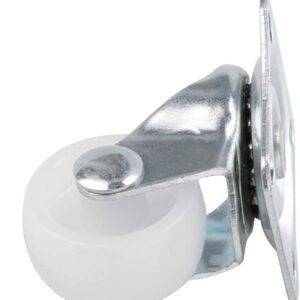 51Gw4iYkhbL._SX466_ --B0F89C9MD4- Swivel Caster Wheels 2 Inch – White Nylon Wheels – Set of 4 – 360° Rotation for Furniture & Trolleys