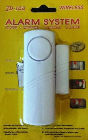 B0D1637BKQ- Sensors Protection Longer Door Window Wireless Burglar Alarm System Safety Security Device Home