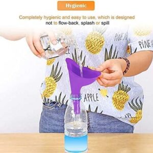 51KwjjQyN+L._AC_ B0CCLBSCYV- Grantee for woman urinal outdoor travel camping portable silicone female urination device female (Random Color May Apply)
