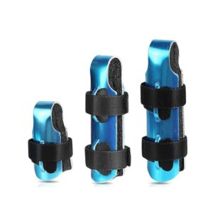 Adjustable Finger Splint Support, Aluminium Foam Immobilization Brace, Select Your Size (Large 9.5Cm)--B0F79PQK1W