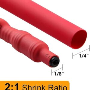51Rxh53sX0L._AC_SX679_ B0CV5Y3ZPL- 164 pcs 2:1 Heat Shrink Tubing Kit Heat Shrink Tubes Wire Wrap, Electric Insulation Assorted Sleeving Tube Wrap Cable Wire Kit for DIY