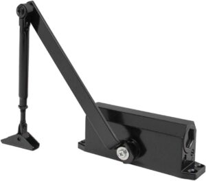 1Pcs Dafash for Doors - DC60K Black Door Deadbolt - Hydraulic Automatic 60،همخ Door Lock Machine Size - غالق اتوماتيك للابواب هيدروليكي حتي وزن 59 كيلو لون اسود--B0F6YZTKD1