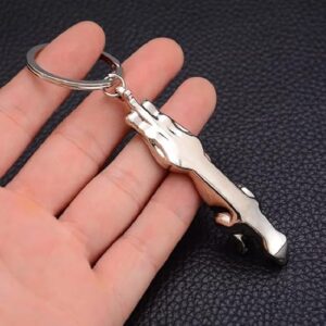 Metal Stainless Steel Leopard Keychain For Women Men Jaguar Car Keyrings Fine Bag Key Chains Creative Jewelry Gift 6Cm / 7Cm--B0DJDYB9TG