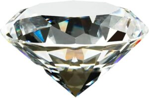 --B0CVSFGN24- Crystal Diamond Craft Desktop Ornaments Romantic Chrismas Gifts Home Decoration Clear Glass Crystal Diamond Faceted Raw Gemstone (30mm(W))