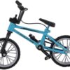 B0DDHP1BPK- 18:1 Retro Alloy Mini Finger BMX Bicycle Assembly Bike Model Toys Gadgets Gift Toys Model Mini Portable Bike For office Decoer (Random Color)