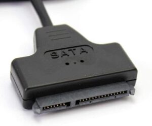 [1Pcs] US02 2.5" USB HDD External Enclosure + USB2.0 to SATA Adapter Cable (Black) support 2TB Sata - Hard Disk Drive Converter-B0DF5FFV5Q