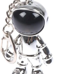 51nWBsnp+XL._AC_SX522_ 1 PC Creative New 3D Astronaut Space Alien Keychain Alloy Gift For Gadgets For Keychain Holder (Silver)-B0BXTW68QV