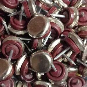 [15 Pcs- 20mm ] Small & medium Mixed Thickened Furniture Glide,Nail-On Nylon Slider Pad Floor Protector for Wooden Leg Feet Of Chair Table Sofa Browne-B0F9LNFSPP