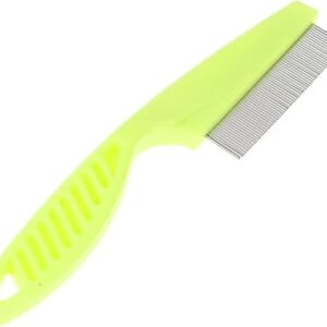 B0BSVN1N1L--Protect Flea Comb For Cats Dogs Pet Stainless Steel Comfort Flea Hair Grooming Tools Deworming Brush Short Long Hair Fur Remove (Random Color)