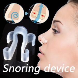 (2 PC) Selicon Snoring Arrestor Anti Snoring Nose Clip Effectively Improve Sleep Aid Apnea Guard Night Device Silicone Nasal Plug--B0C74NNPJ3