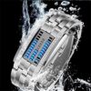 B091J79969-skmei Casual Watch For Men LED Stainless Steel - SK37