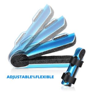 Adjustable Finger Splint Support, Aluminium Foam Immobilization Brace, Select Your Size (Large 9.5Cm)--B0F79PQK1W