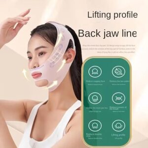 B0B5B92SR9- Reduce Double Chin Lift Up Face Strap Belt Mask Elasticity Anti-Wrinkle Lift Oval Mask Reusable Beauty Face Slimming Strap Neck