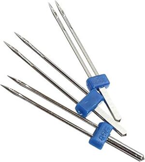 B0993RQJ7M-- Roll over image to zoom in Sewing Machine Accessories Double Twin Needle Pins for Butterfly Brother Singer - Pack of 3