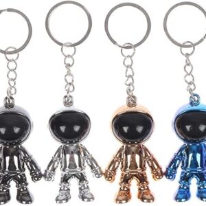 61X5BwhqtfL._AC_SX522_ 1 PC Creative New 3D Astronaut Space Alien Keychain Alloy Gift For Gadgets For Keychain Holder (Silver)-B0BXTW68QV