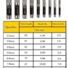 B0DVLKBSG8- Leather Hole Punch Tool 9PCS 2.5-10mm Carbon Steel Belt Hole Puncher Round Leather Gasket Hollow Hole Punch Set - Germany Qualty Standered