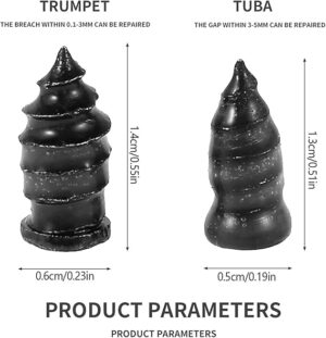 10Pcs Tire Repair Rubber Nail Tubeless Tyre Repair Rubber Nails Kit,Vacuum Tire Repair Nail Puncture Repair Nail Self-Service Tire Repair Fast Repair Tool for Motorcycle Bike Car,1xScrewdriver (S)-B09L1451QJ