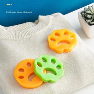 B0F8NCF5HN-- Click to see full view  2-Pack Pet Sticker Clothes Dust Remover Washable Reusable Lint Dog Hair Filter Ball Washing Machine Accessories Random Color