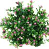 MySouq-Store [1PCs -As Shown - Random Green ] Artificial Flower DIY Wedding Colorful Flower Bouquet Plastic Plants Fake Flowers For Garden Porch Window Home Room Table Decor--B0CSX1J2ZW