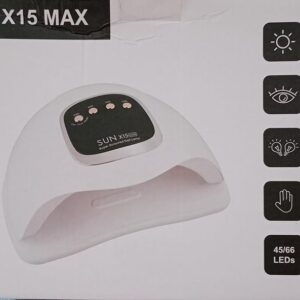 61xXP+C1GNL._AC_SX679_ Nail Dryer SUN X15 Max UV LED Lamp Manicure Apparatus Phototherapy Manicure Lamp Quick Dry Gel Dryer Sensor (H,45/66 LEDs Plugs Type : EU) 50000Hrs Lifetime-B0F8B7F6JQ