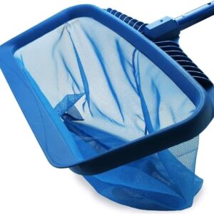 B0CTFB425L-MySouq-store 1PCs Pool Skimmer Net, Heavy Duty Leaf Rake Cleaning Tool, Fine Mesh Deep Bag Catcher with Strong Plastic Frame for Cleaning Swimming Pool & Pond