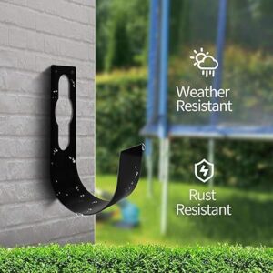 Garden Hose Hanger Wall Mount Heavy Duty Hose Holder Hook Fit to 50Ft 75Ft Expandable Hose - Made By  (3, one size)-B0F9HGNN2B