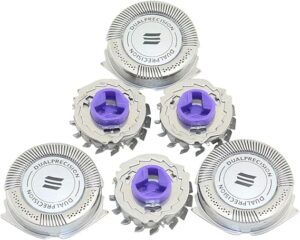 3X Shaver Head foil blade cutters HQ8 for Electrical shavers razor-B0BPBSZXSQ