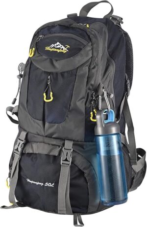 4Pcs 304#Stainless Steel Carabiner Clips, 2.75 Inch M7 Heavy Duty Spring Snap Hook,Galvanized Steel Quick Link Clip for Outdoor Equipment Gear,Pet Leash,Hanging Plants-B09CNLZK5Q