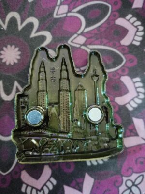 Metal 3D Cute Magnet Fridge Sticker Magnet Decoration Home Souvenir As Shown (MALAYSIA)--B0DCBZTHVY