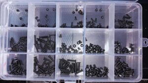 Laptop Notebook Nickel Screws Set Computer Electronic Digital Mini Mechanical Assortment Repair Kit Hardware (300Pcs-TZ02001504)-B0F932V66P