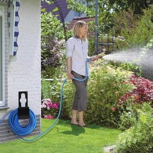 2Pcs Garden Hose Hanger Wall Mount Heavy Duty Hose Holder Hook Fit to 50Ft 75Ft 100Ft 150Ft Expandable Hose-B08YN7YDCX