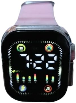 MySouqEg Store Led Display Digital Kids Watches Sport Boys Girls Luminous Children’s Electronic Wristwatch Students Clock Watches - only time and date-B0FB6H6LY3