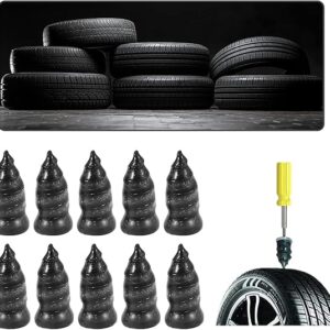 MySouq.Store Tyre Repair Rubber Nails,Tubeless Tyre Repair Kit,Car Tyre Puncture Emergency Repair Kit Flat Tire Tools Plug Tubeless (20)-B0DJG5M4M4