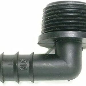 MySouq-10 PCs - Irrigation Male Elbow 16mm- 3/4" BSP Thread-B0B1C9LJH7
