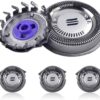 3X Shaver Head foil blade cutters HQ8 for Electrical shavers razor-B0BPBSZXSQ