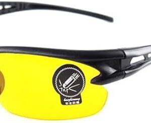 MySouq-Store Men's Explosion-proof Sunglasses Outdoor Riding Glasses Bicycle Sunglasses Black Frame Night Vision-B0D1HXS2W9