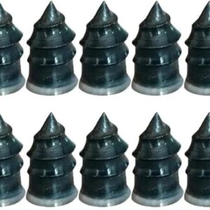 MySouq.Co Store 10Pcs Vacuum Tyre Repair Nail Kits for Wheels Car Motorcycle Scooter Rubber Tubeless Tire Repair Tool Glue Free Repairing Tire Nail Randomly-B0DJBSZ8RR