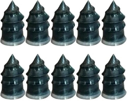 MySouq.Co Store 10Pcs Vacuum Tyre Repair Nail Kits for Wheels Car Motorcycle Scooter Rubber Tubeless Tire Repair Tool Glue Free Repairing Tire Nail Randomly-B0DJBSZ8RR