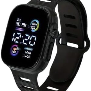 MySouq-Store [1Pcs] Led Display Digital Kids Watches Sport Boys Girls Luminous Children’s Electronic Wristwatch Students Clock Watches Relojes 2024 inside Gift Box, No Stopwatch No Alarm-B0DV9ZTZ92