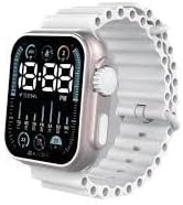 MySouq-Store Led Display Digital Kids Watches Sport Boys Girls Luminous Children’s Electronic Wristwatch Students Clock Watches - only time and date - انزع لاصق الحماية من الشاشة-B0F29JNZMC