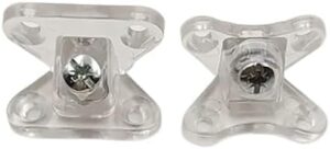 Furniture cabinet butterfly Corner connectors, L corner bracket, Mounting Bracket for Furniture, wardrobe and kitchen cabinet + Screws (8)-B0F8NGRL38