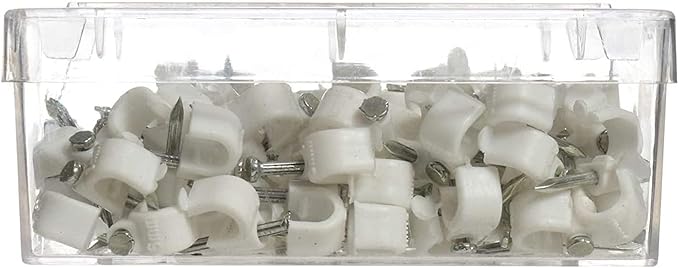 MySouq-Store (100 Pieces) Wood Mounted Wire Box with Solid Screw (10mm)-B0F8NKWBHY
