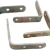 MySouq-Store L Metal Brackets 90 Degree Shaped Angle Corner Bracket for Fixing Wood Furniture Tables Chairs Door Window Bookshelves (50x50x12mm) With Screws, (16)-B0F92D4J7B