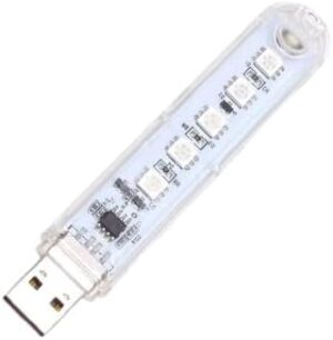 USB Mini Changer LED Light For Book Lights for BEd Room LEDs SMD For PC Laptops Notebook Mobile Power Charger Reading Bulb RGB-B0F93W8327